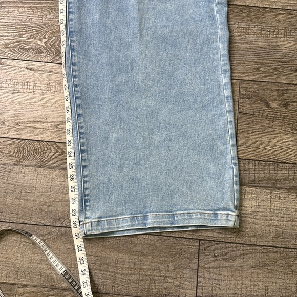 Lane Bryant Blue Denim Overalls Wide Leg - Picture 5 of 12